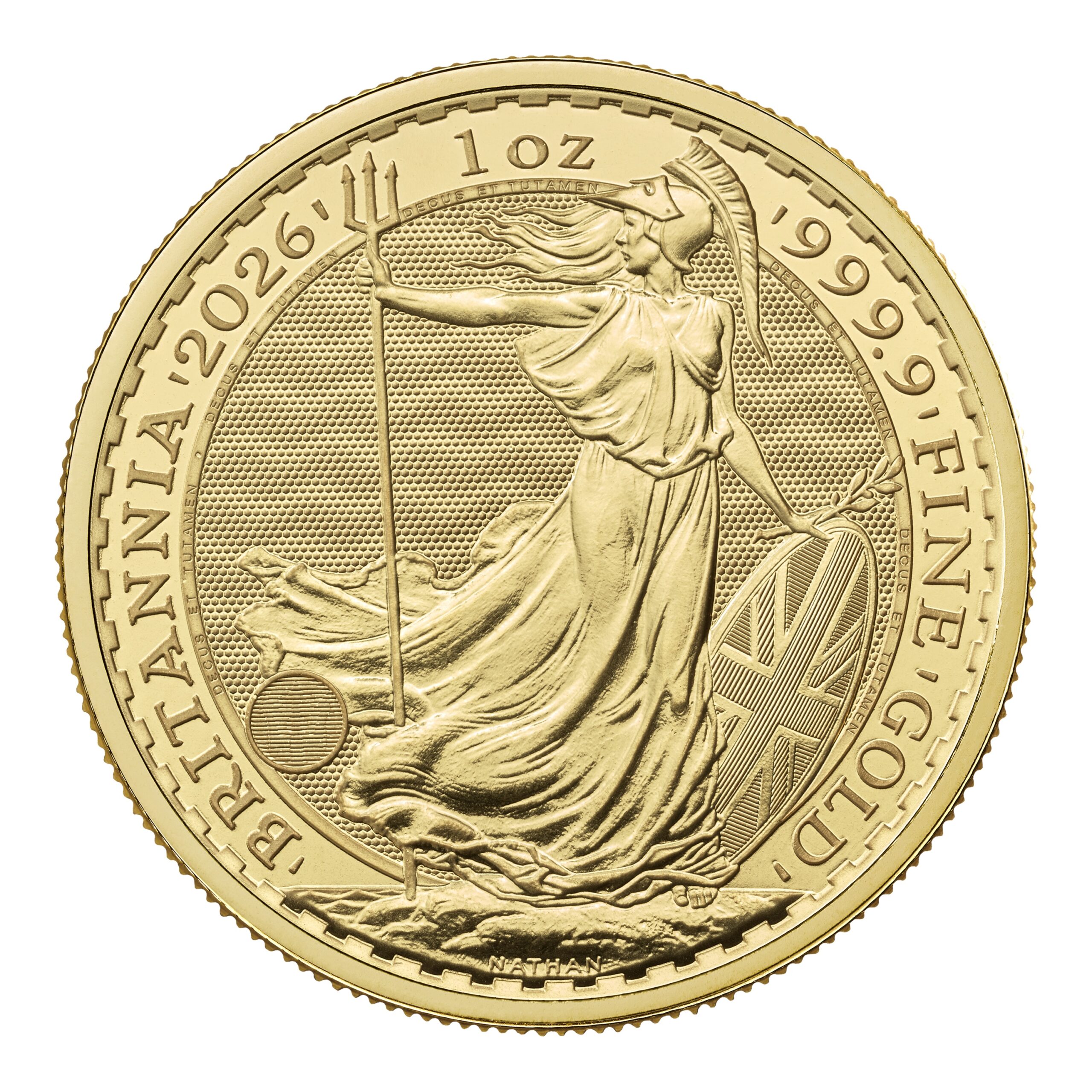 BB26G1C - 2026 Bullion Britannia 1oz Gold Reverse